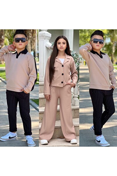 KOKOŞ BEBEK Σετ ομοιόμορφων ρούχων για τα Χριστούγεννα – Κοριτσίστικο και αγο...