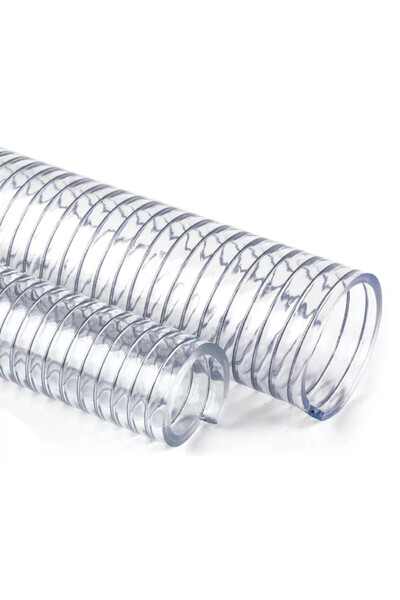 GALO Furtun insertie metalica transparent 20 mm - alimentar, flexibil, pentru...