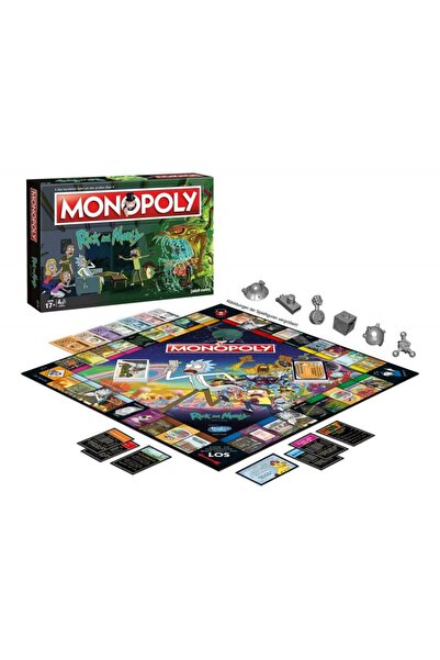 Winning Moves Rick and Morty Board Game Monopoly *German Version*