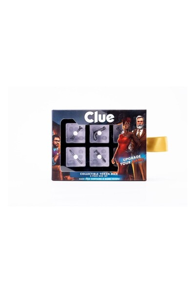 OEM Set 6 Zaruri Cluedo Token Weapons