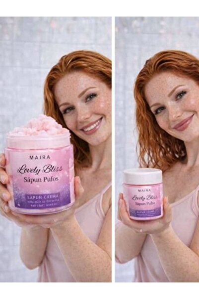 MAIRA COSMETICS MAIRA – Săpun Pufos Tip Frișcă (Cremă) Lovely Bliss, 100 g + ...