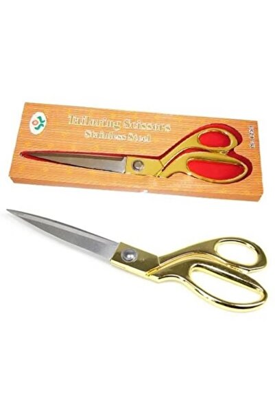 Marsilyan Professional Tailor Scissors - Gold Handle Scissors Large Size Ieg-...