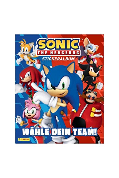 Panini Album Colecție Autocolante Sonic the Hedgehog *Versiune Germană*
