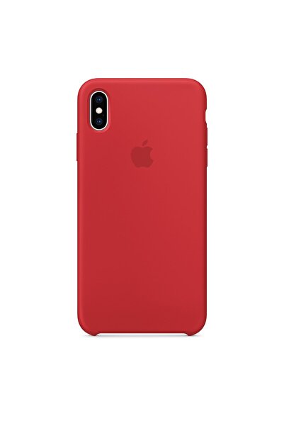 Apple Husă Silicon pt. iPhone XS Max, Roșu - MRWH2ZM/A, Originală