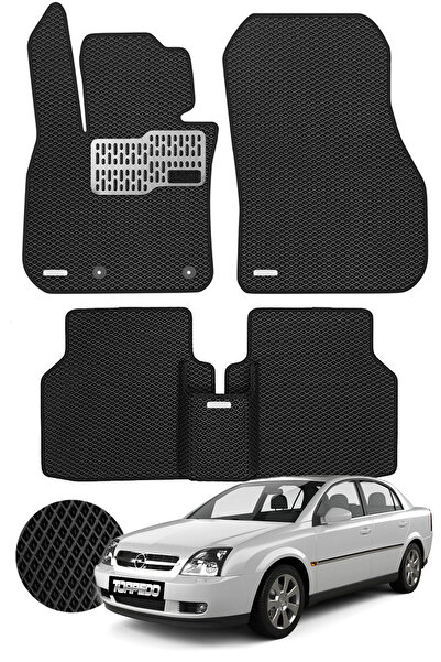 TORPEDO Opel Vectra C 2002-2008 Arası Uyumlu Hücreli Premium Eva Paspas Seti ...
