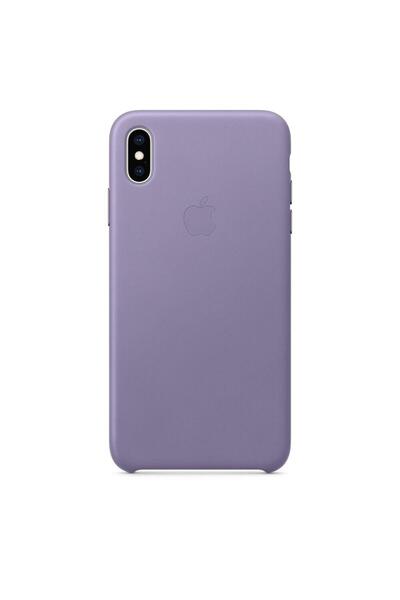 Apple Husa Piele Naturala pt. iPhone XS Max, Lilac - MVH02ZM/A, Originala