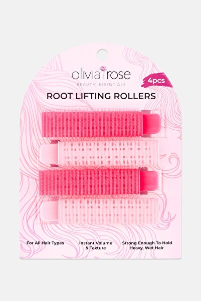 Olivia Rose 4 Pieces Root Lifting Rollers, Multicolor
