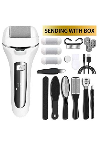 Arabest Electric Feet Callus Remover, Professional 18 in 1 Foot File Pedicure...