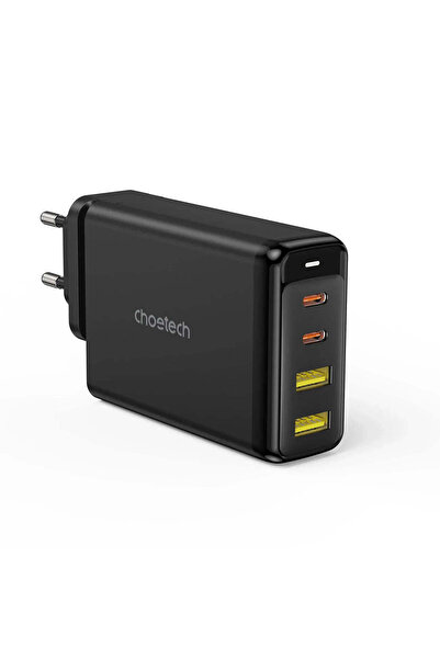 CHOETECH Incarcator Priza PD6005-EU - 140 W, GaN, 2 x USB, 2 x USB-C, Power D...