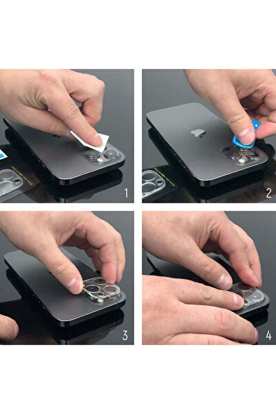 WOZINSKY Flexible 9H Tempered Glass Film for iPhone Camera