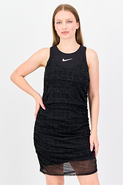 Nike Women Sportswear Fit Sleeveless Outdoor Dress, Black