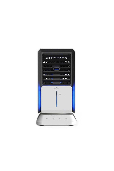 DeLuxo Ventilator portabil Breeze - Umidificator 330 ml, Racitor Aer, Difuzar...