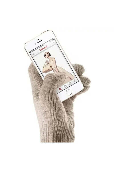 Mujjo Manusi Touchscreen Sandstone - M/L