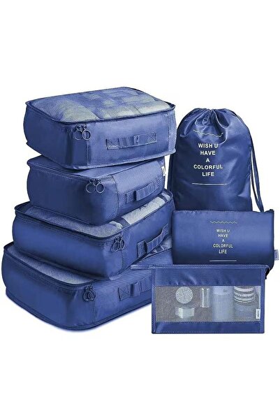 Arabest 7-Piece Travel Packing Cubes Set for Luggage | Waterproof Organizer B...