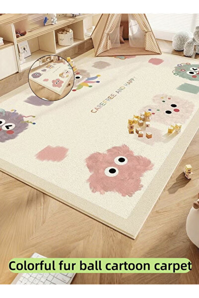 Generic Cartoon Carpet Children's Rug Mat Soft and Comfortable Non-Slip and A...