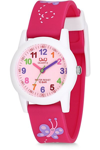 Q&Q ساعة يد للأطفال من الجنسين طراز VR99J002Y