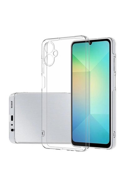 Zebana Samsung Galaxy A07 Compatible Case Transparent Soft Silicone Case Tran...