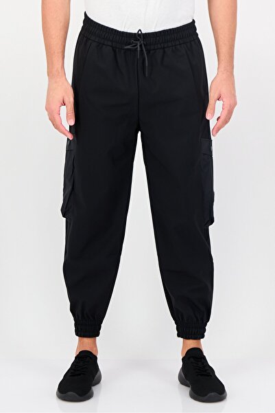 adidas Men Loose Fit Outdoor Cargo Pants, Black