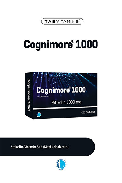 Cognimore 1000 mg Sitikolin 30 Tablet