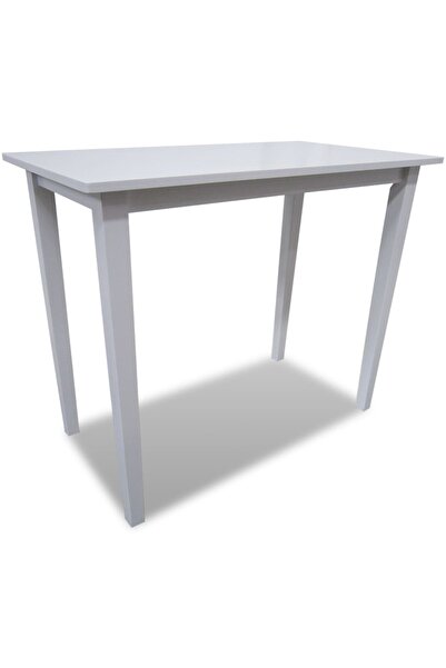vidaxl Wooden Bar Table White