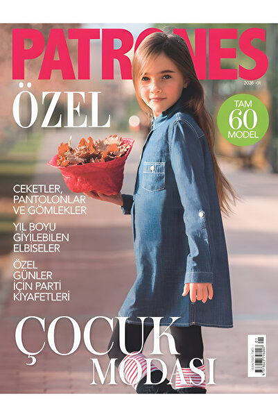 Turkuvaz Dergi Patrones Dikiş Dergisi Çocuk Modası 2026-01