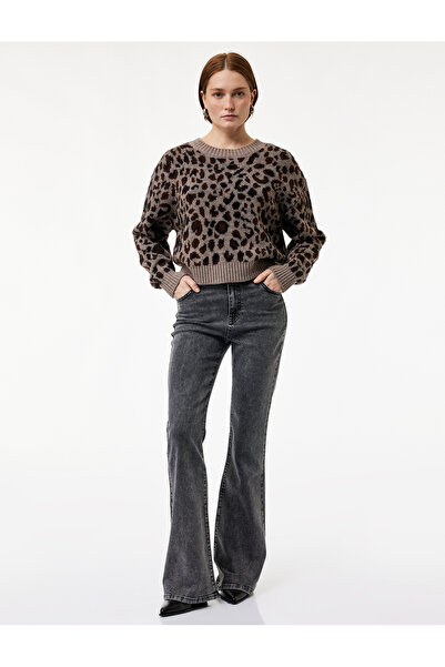 Koton Pocketed Slim Fit Flared Jean Trousers - Flare Jeans