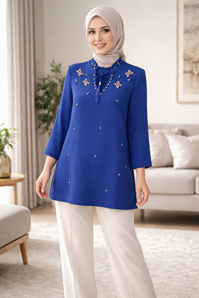 Ekol Mi Stone Detailed Tunic