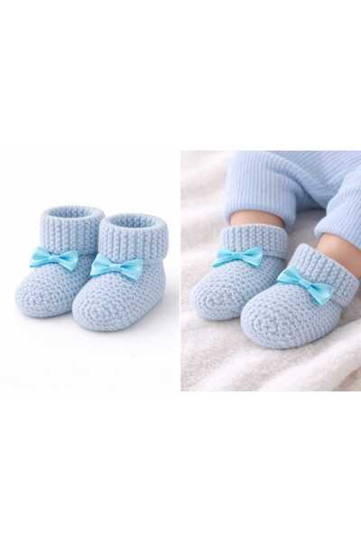 ANUK GRUP Baby Knitted Booties 0-6 Months