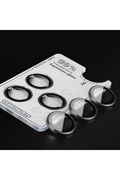 Choice حلقة زجاجية لحماية عدسة الكاميرا لهاتف iPhone 17 Pro Max، متوافقة مع i...