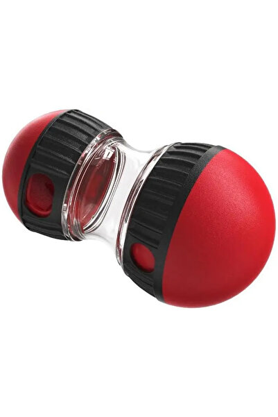 Choice لعبة ألغاز على شكل كلب أحمر، مقاس 15.5 × 8.75 سم، مسار بيضاوي دوار، تز...