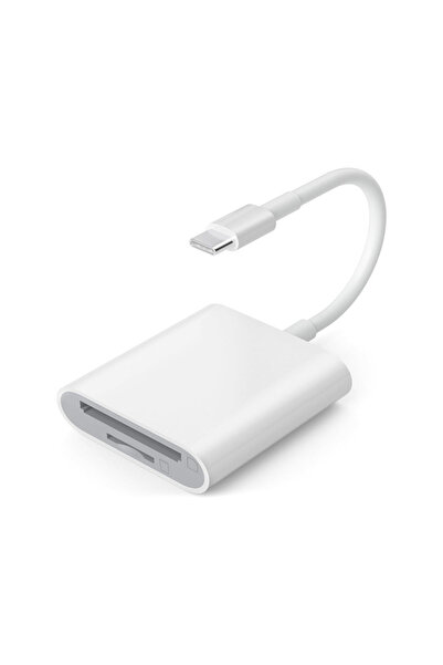 Choice قارئ بطاقات ذكية ثنائي الوظائف من النوع C، يدعم USB 3.0، قارئ بطاقات O...