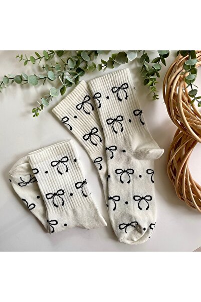Minito Tr Fiyonklu Kadın Kolej Çorap