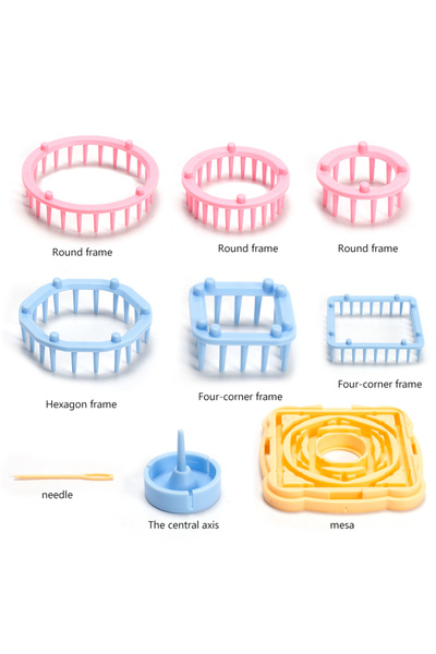 Choice مجموعة واحدة من خيوط التريكو الزهرية بألوان عشوائية، مناسبة للكروشيه و...