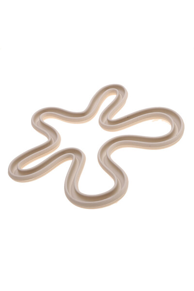 choice2 16.5X16.5X0.9cm 1PC White 1PCS Geometrical Heat Resistant Silicone Ma...