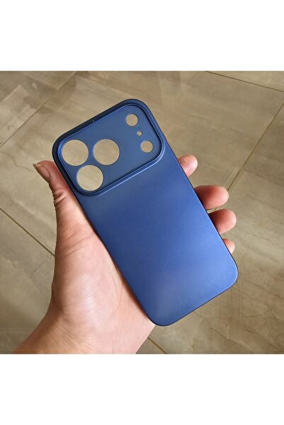 Choice جراب هاتف آيفون 17 برو ماكس، أزرق داكن، رفيع للغاية، مصنوع من مادة الب...