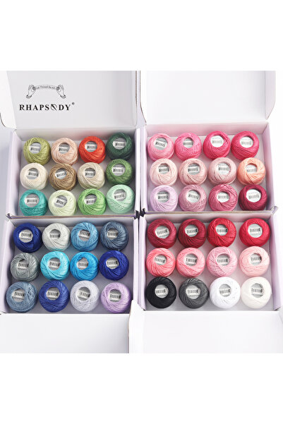 Choice مقاس 8 أساسي 48 لونًا رابسودي رقم 8 مقاس أساسي 96 لونًا قطن لؤلؤ مصري ...