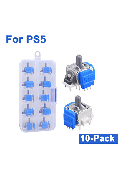 Choice 10 قطع من عصا التحكم الكهرومغناطيسية TMR لوحدة تحكم PS5، مجموعة استبدا...