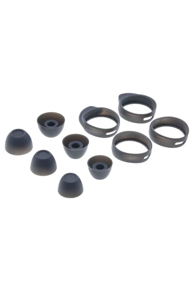 Choice مجموعة واحدة من أطراف الأذن البديلة الرمادية المختلطة، خطافات أذن، سيل...