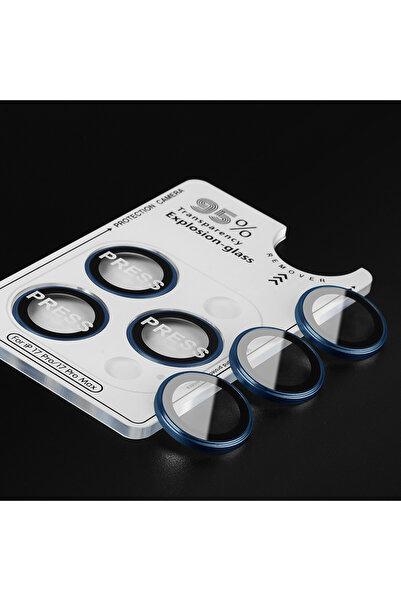 Choice حلقة زجاجية لحماية عدسة الكاميرا لهاتف iPhone 17 Pro Max، متوافقة مع i...