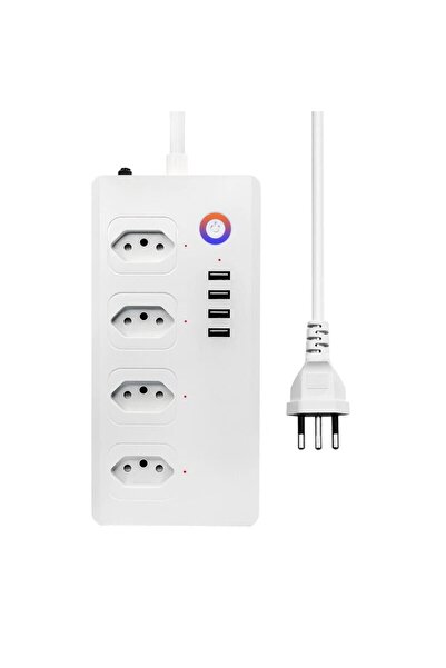 Choice Brazil Power Plug 8 Ports WiFi Tuya Smart Brazil Power Plug 4 Outlets ...
