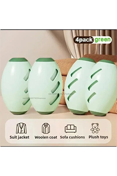 Choice3 4PCS-Green Portable Lint Remover Roller Washable Needed for Clothes P...