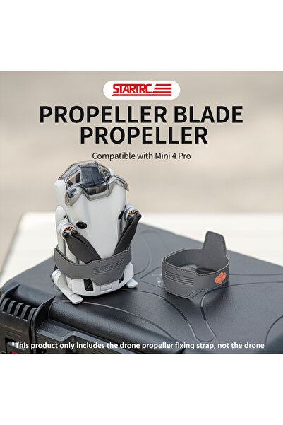 Choice STARTRC Propeller Clamp for DJI Mini 5/4 Pro PU Propeller Strap Propel...