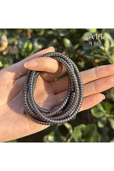 Choice واقي سلك شاحن حلزوني A11 بطول 1.6 متر، حبل حماية زنبركي مضاد للكسر لكا...