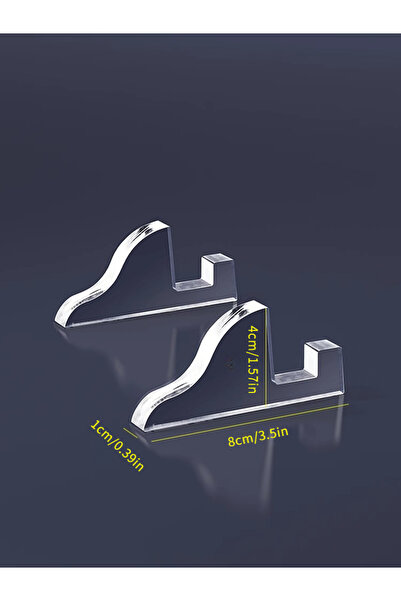 Choice حاملان لإطارات الصور من الأكريليك الشفاف، قاعدة لعرض الصور، حامل لشهاد...