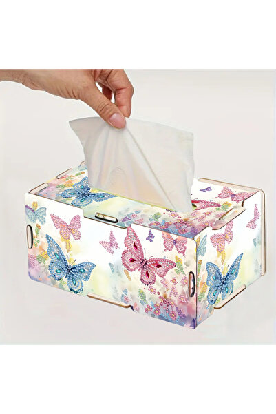 Choice مجموعة CZH029 1 للرسم الماسي بنمط جرو/فراشة/زهرة، لوحة مستطيلة ثلاثية ...