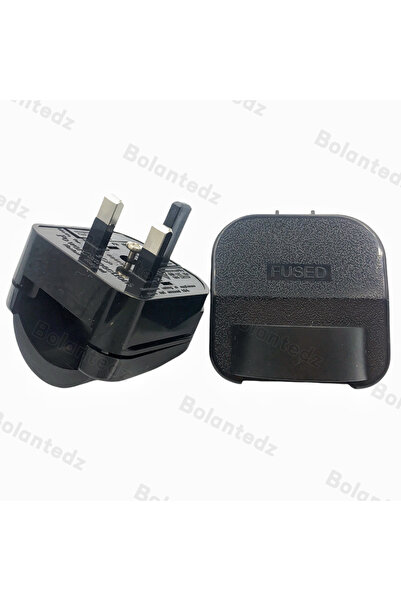 Choice محول قابس أسود من الاتحاد الأوروبي إلى المملكة المتحدة، 13 أمبير 250 ف...