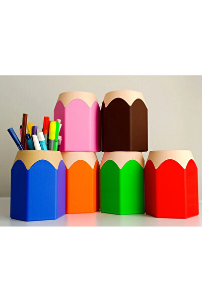 lowell home Eco Lounge Pen Shaped Organizer – Pink Desktop Pen Holder