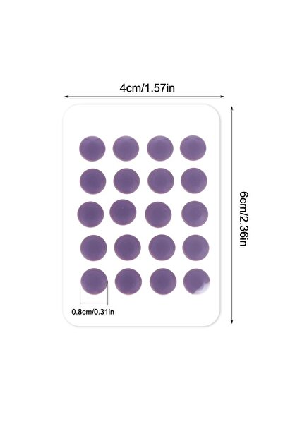 Choice Purple Meow Gaming Gear MGG Ultraglide Small Round Dot PTFE Mouse Skat...