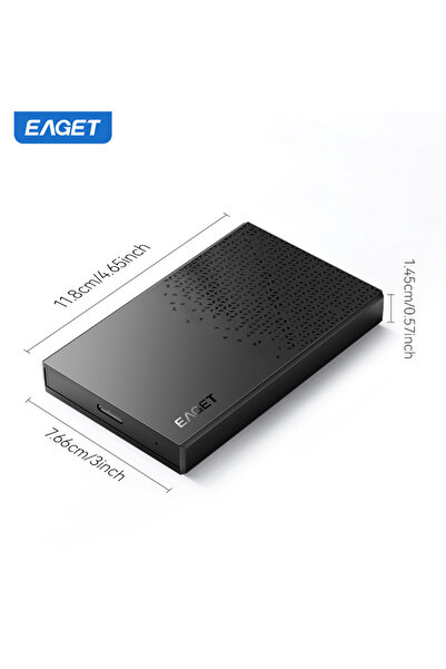 Choice Micro B 5Gbps Eaget 2.5'' SATA III Hard Drive Disk USB 3.0 Drive up to...