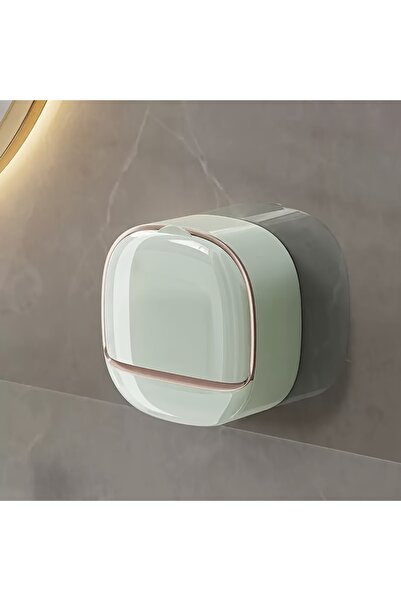 Choice shortstylelightgreen 1pcLight luxury soap dish, high-end home storage ...